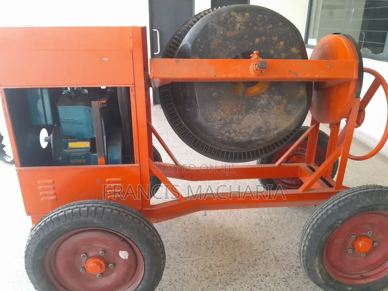 Gasoline Indian Concrete Mixer