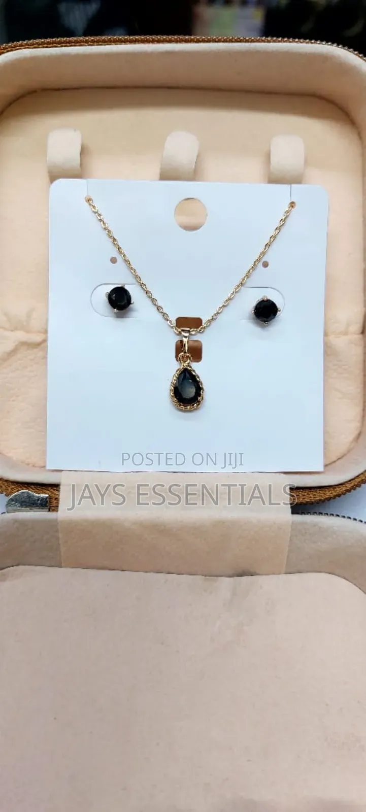 Coordinated Set of Necklaces and Earrings