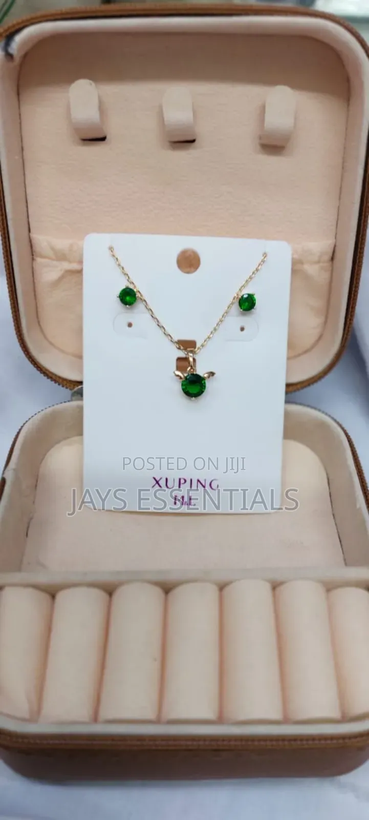 Coordinated Set of Necklaces and Earrings