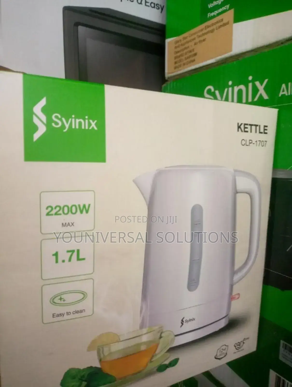 1.7litres Syinix Water Kettle