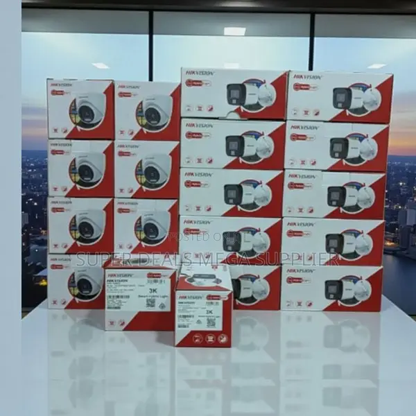 Hikvision 1080p Full Hd 2mp Smart Hybrid Light Voice Recording Cameras