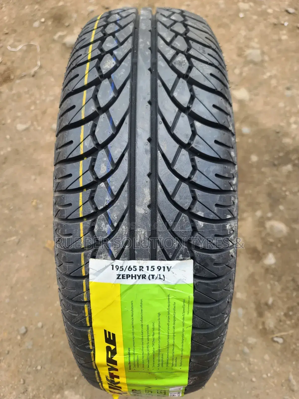 195 /65 R15 Jk Tyres 91v Zephyr T/L