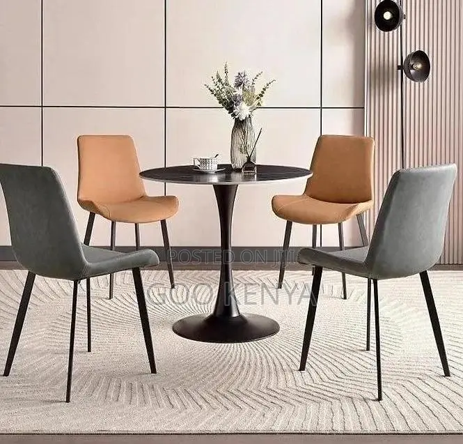Home Table; Outdoor Balcony Table With Sturdy Horn Footstand Design