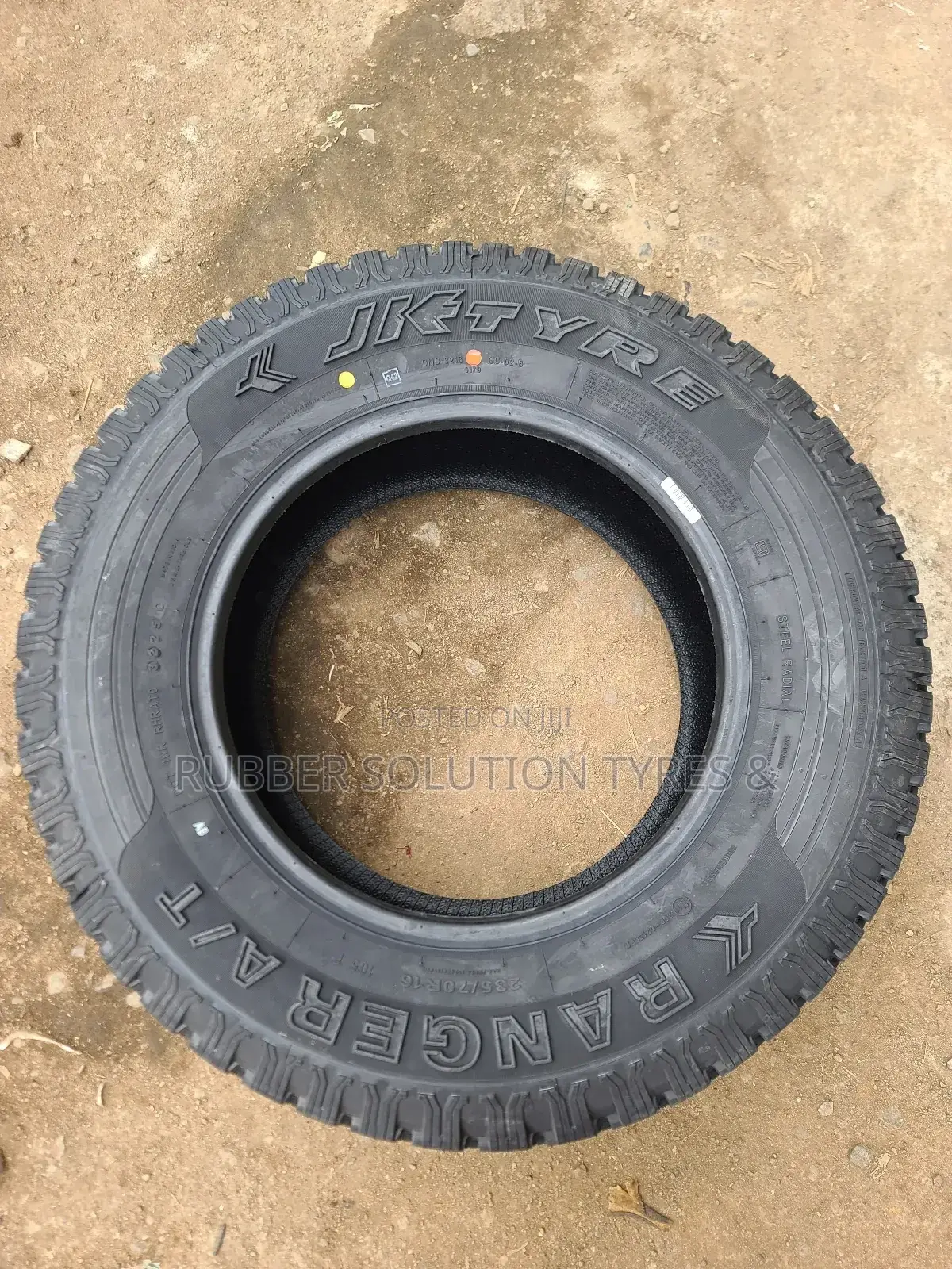 235 /70 R16 Jk Tyres Ranger a/T Tl All-Terrain
