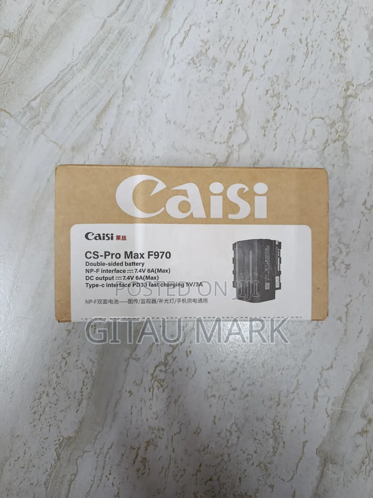 Caisi Cs-Pro Max Np F970 Battery 9000mah