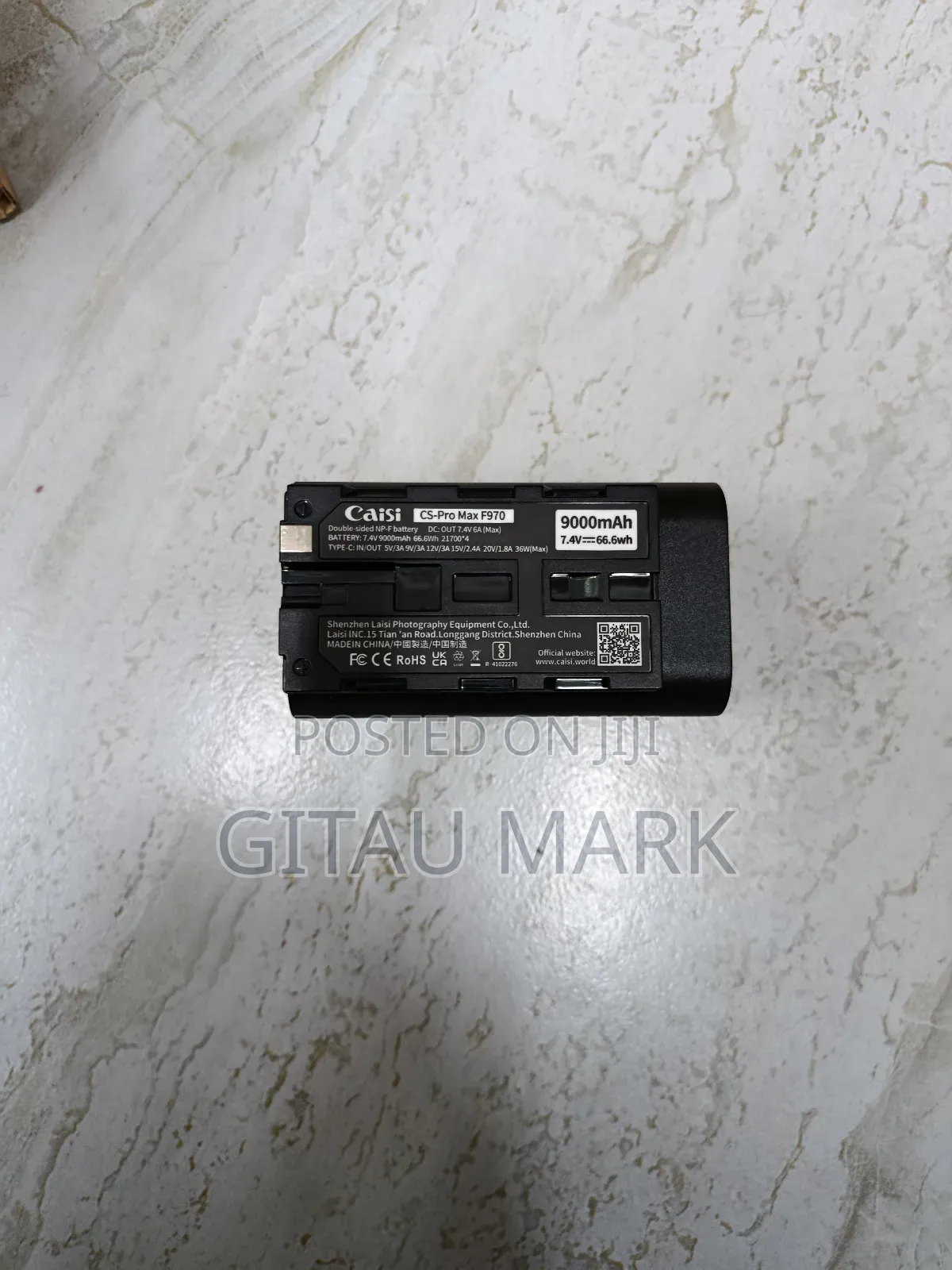 Caisi Cs-Pro Max Np F970 Battery 9000mah