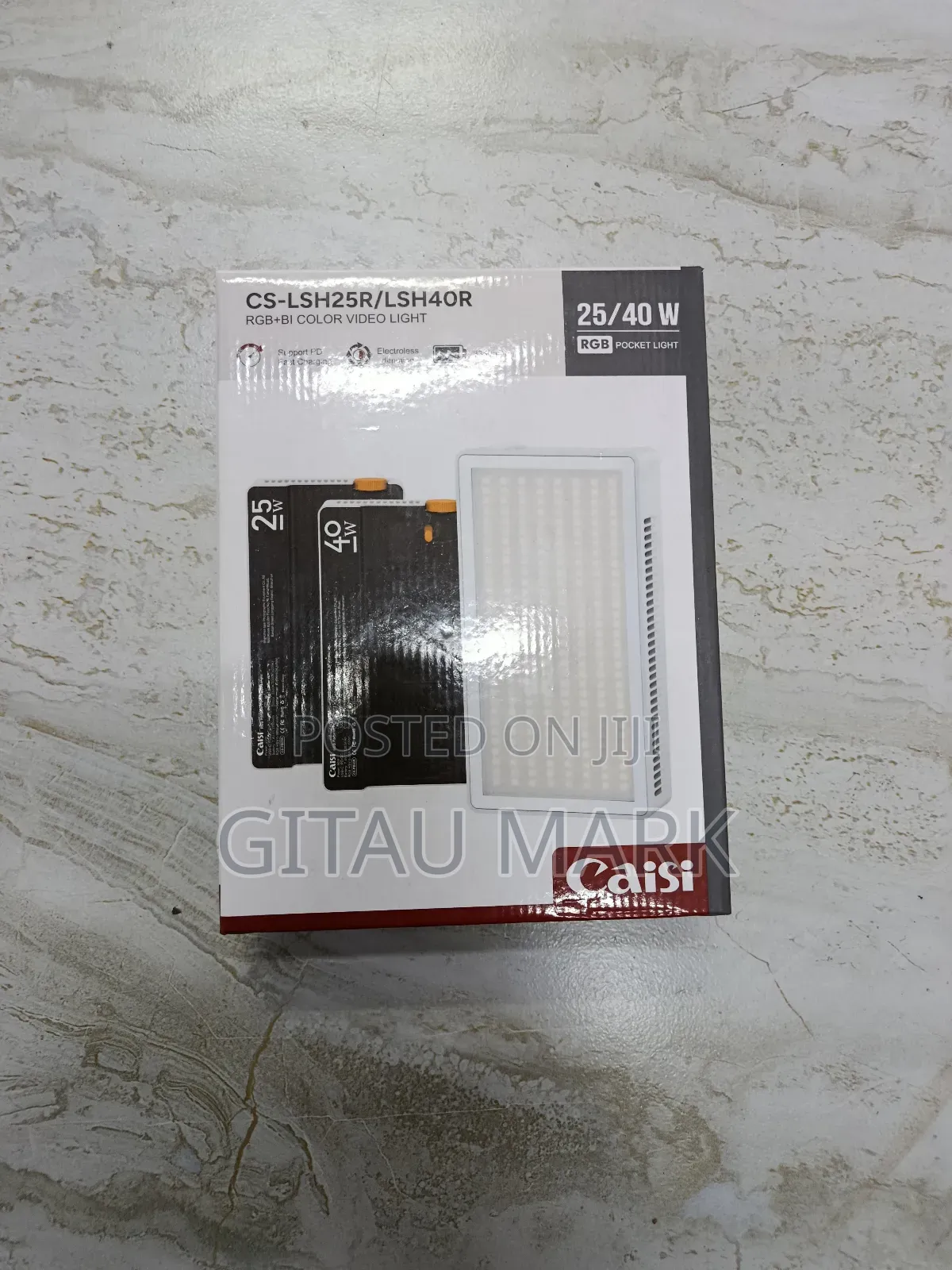 Caisi Cs-Lsh40r RGB +Bi Colour Videolight