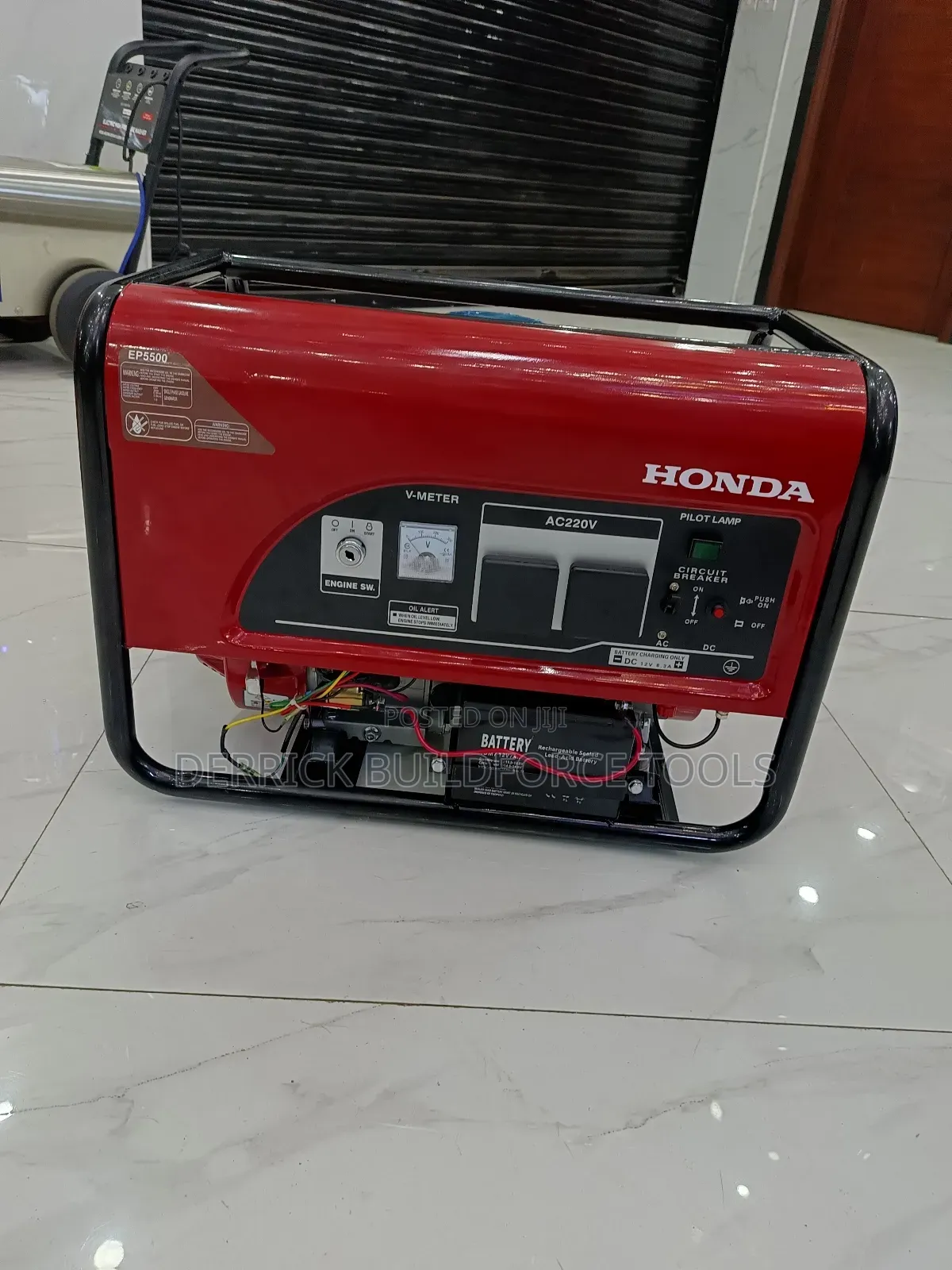 Honda 5.5kva Key Start Gasoline Generator