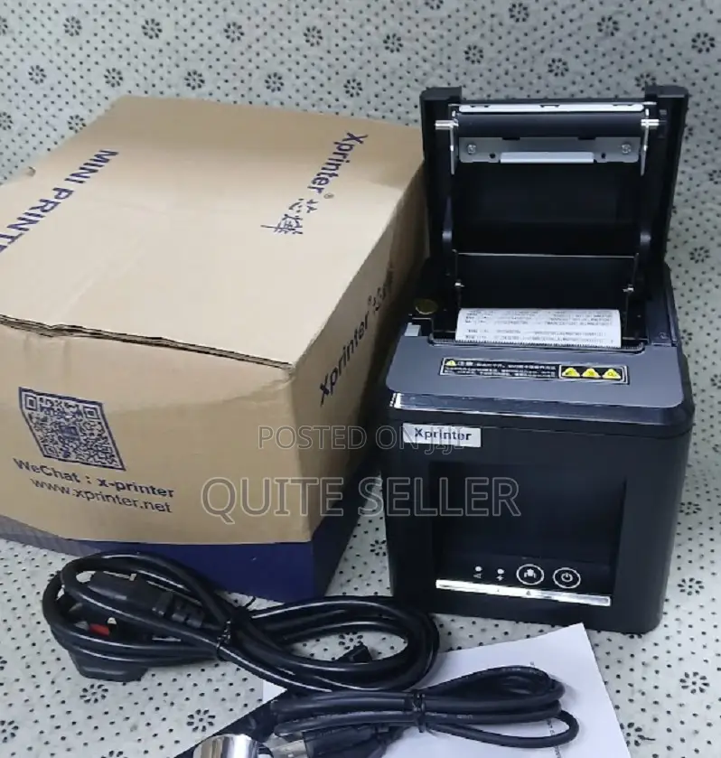 Xprinter USB + Lan Thermal Receipt Printer 80mm Direct Thermal
