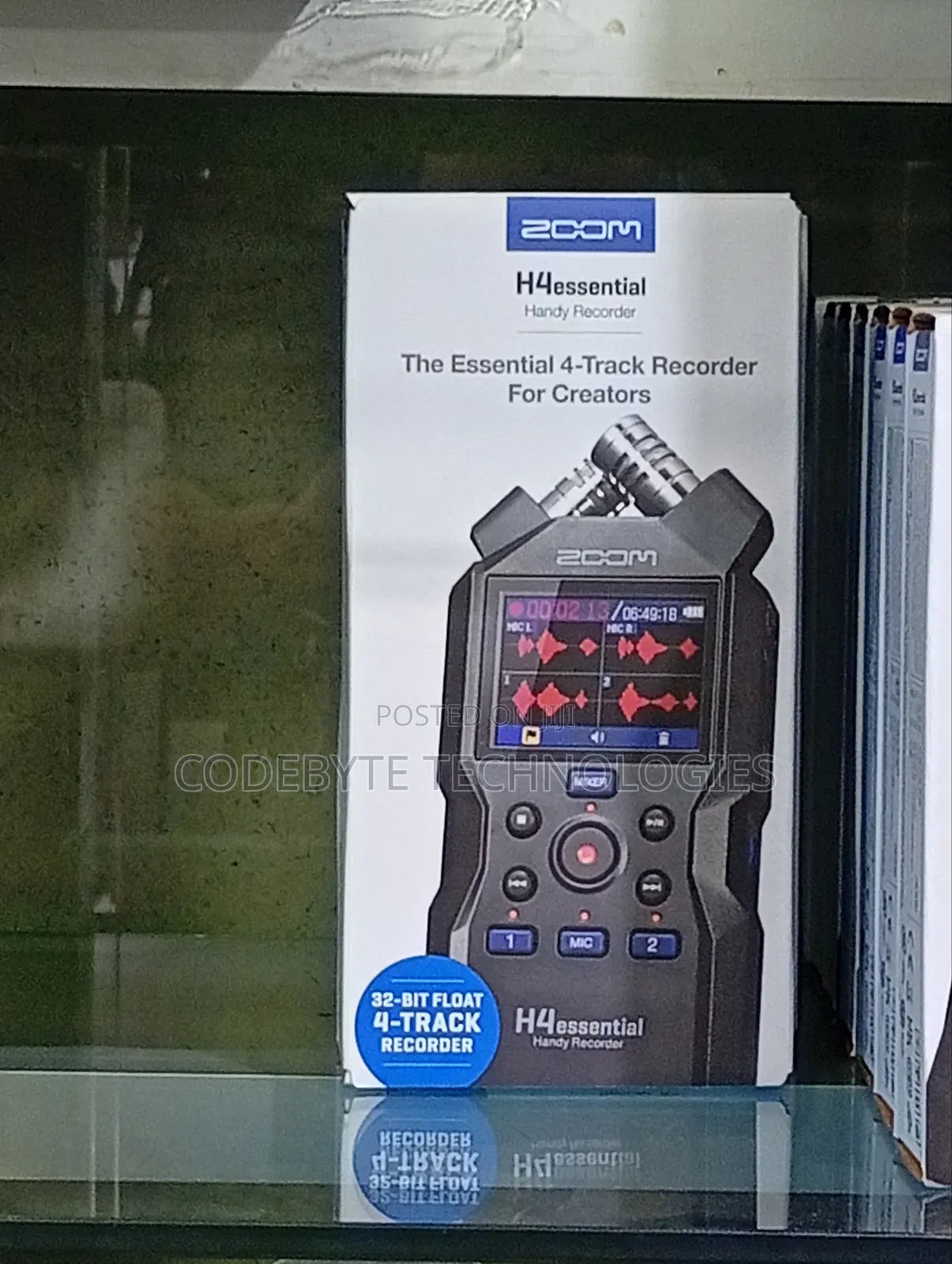 Zoom H4essential 4-Track 32-Bit Float Portable Audio Recorder