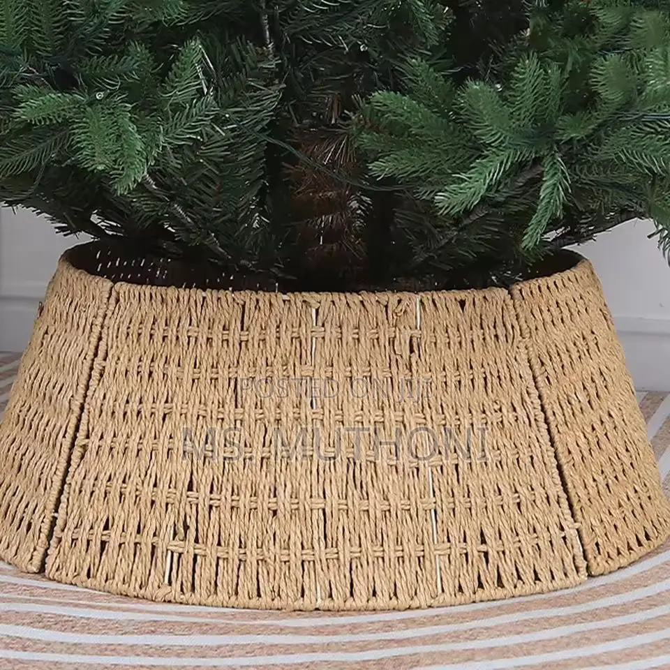 Hand Woven Christmas Tree Fence