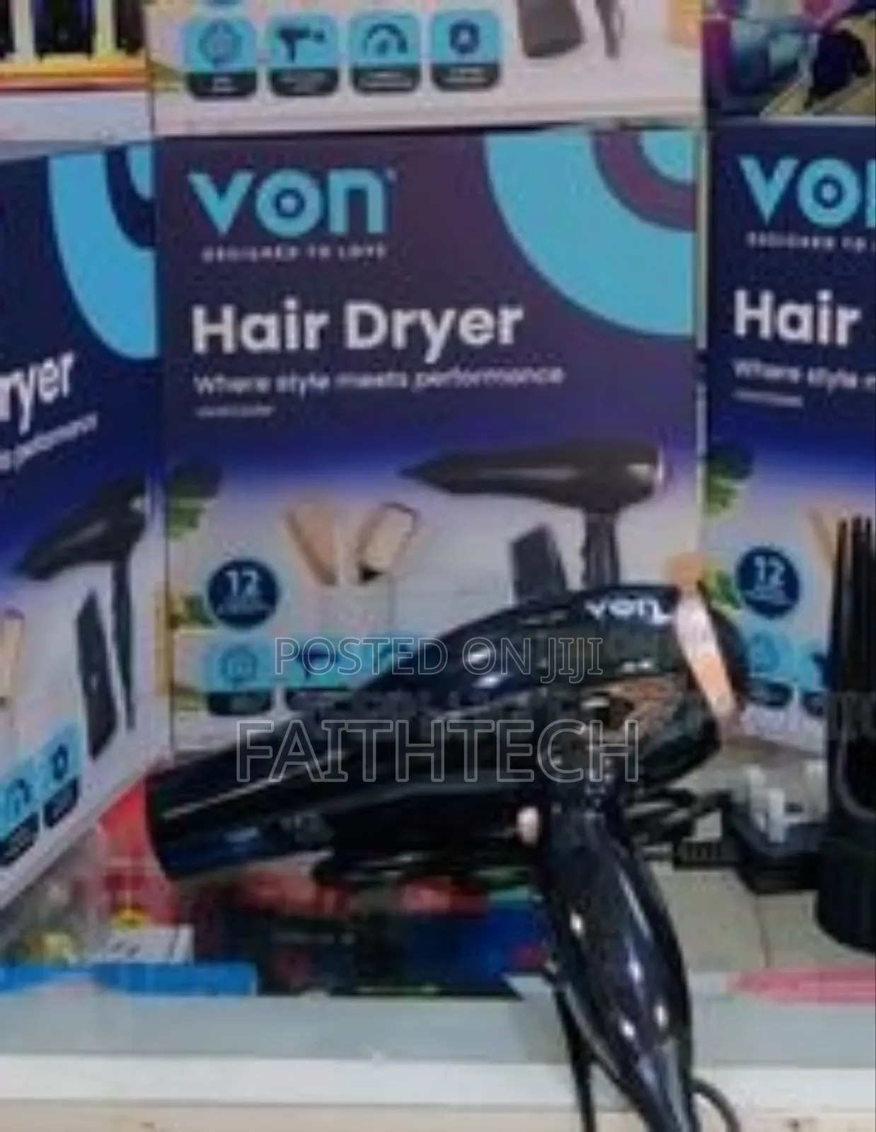 Von Commercial Hairdryer