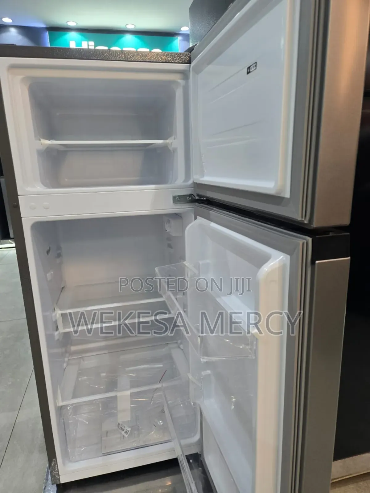 Hisense 120l Double Door Fridge Ref120dr