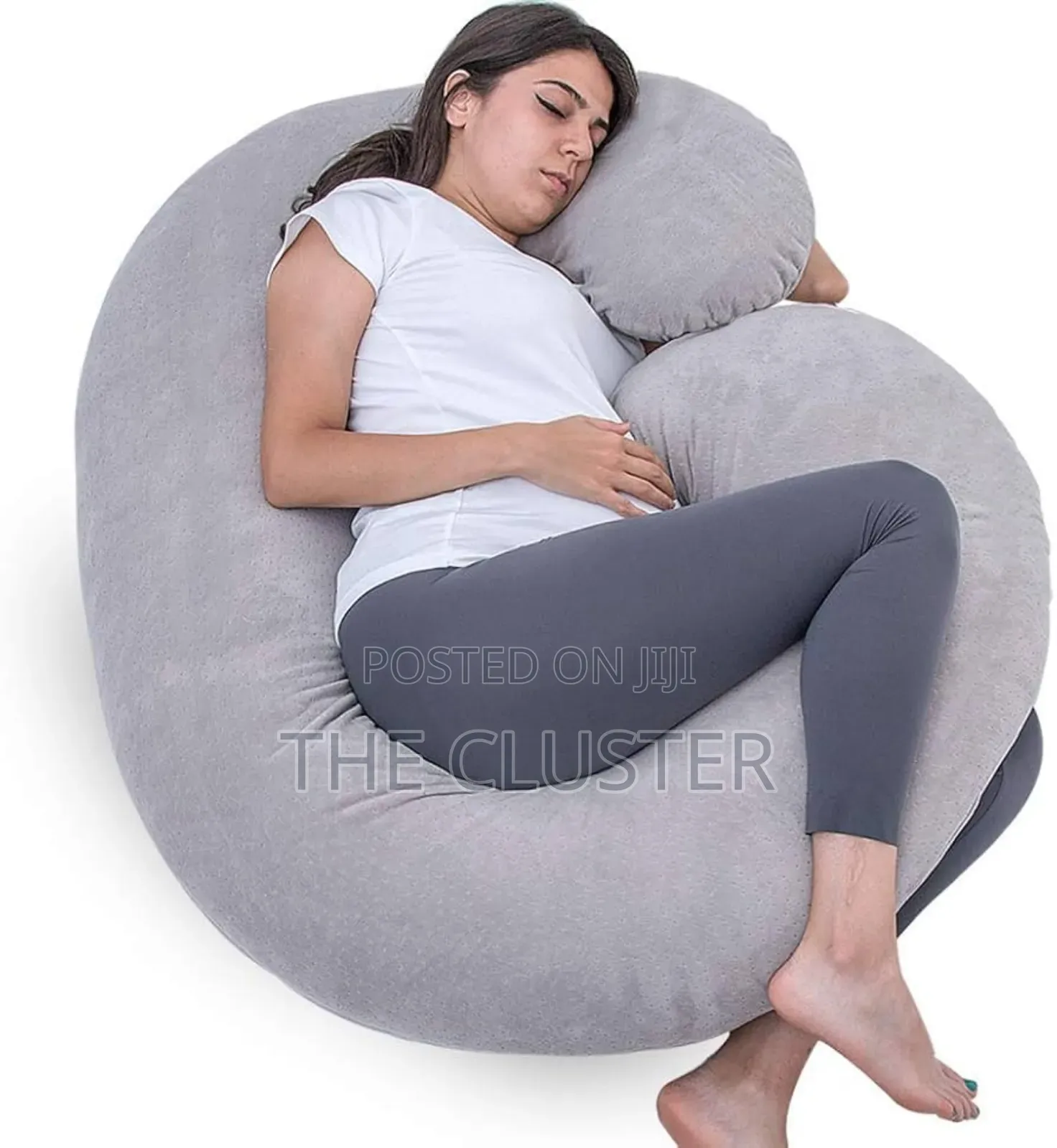 C Shaped Velvet Pregnancy Pillows