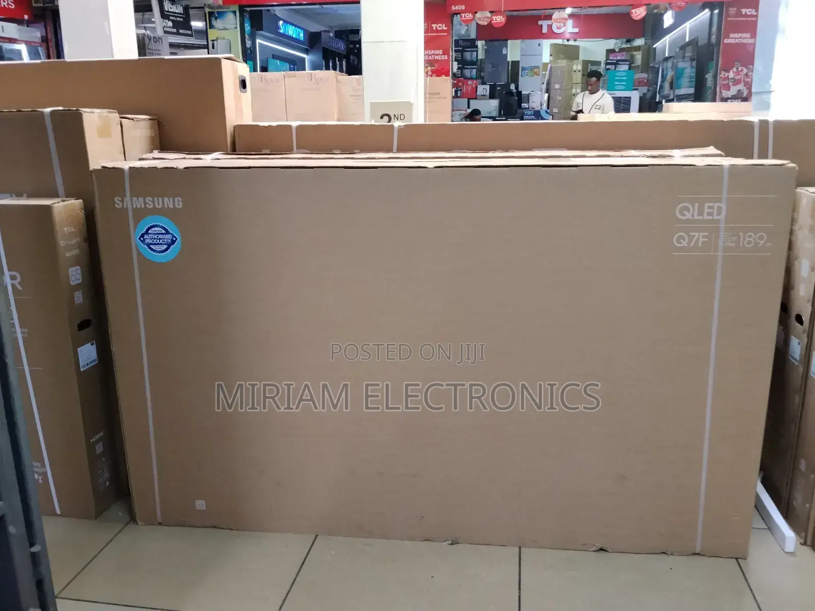 Samsung 75′′ Class Qled 75q7f Vision Ai Smart Tv -New2025
