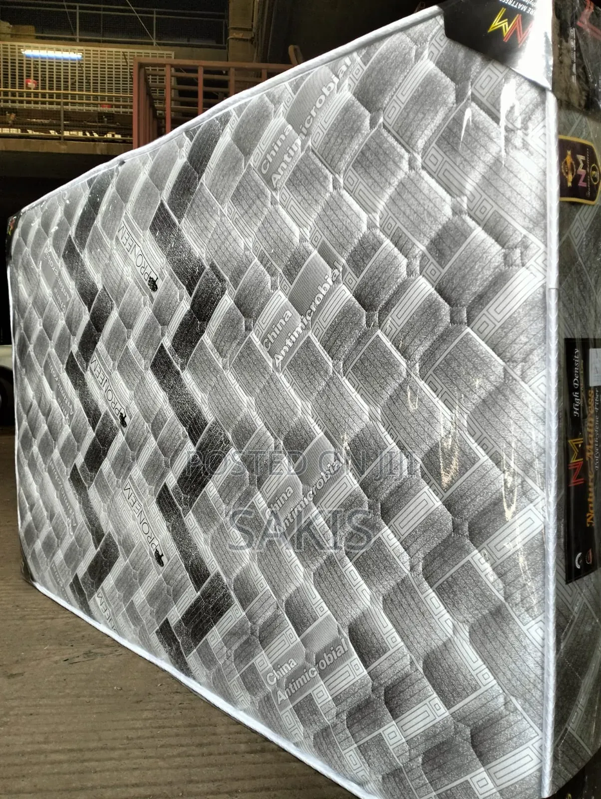Bae-matt! 5 X 6 X 8" Fiber Johari Quilted High Density Mattresses