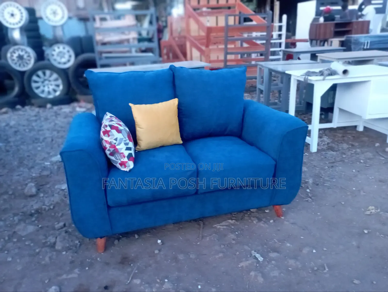 Stylish Modern 2-Seater Sofa