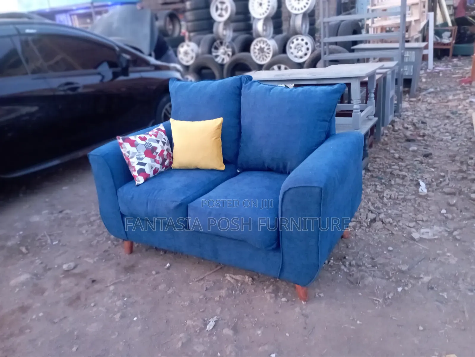 Stylish Modern 2-Seater Sofa