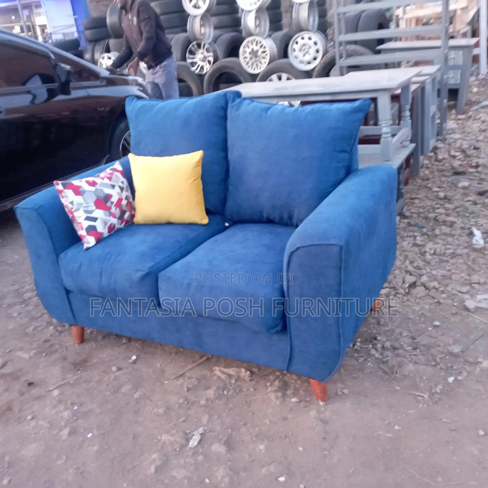Stylish Modern 2-Seater Sofa