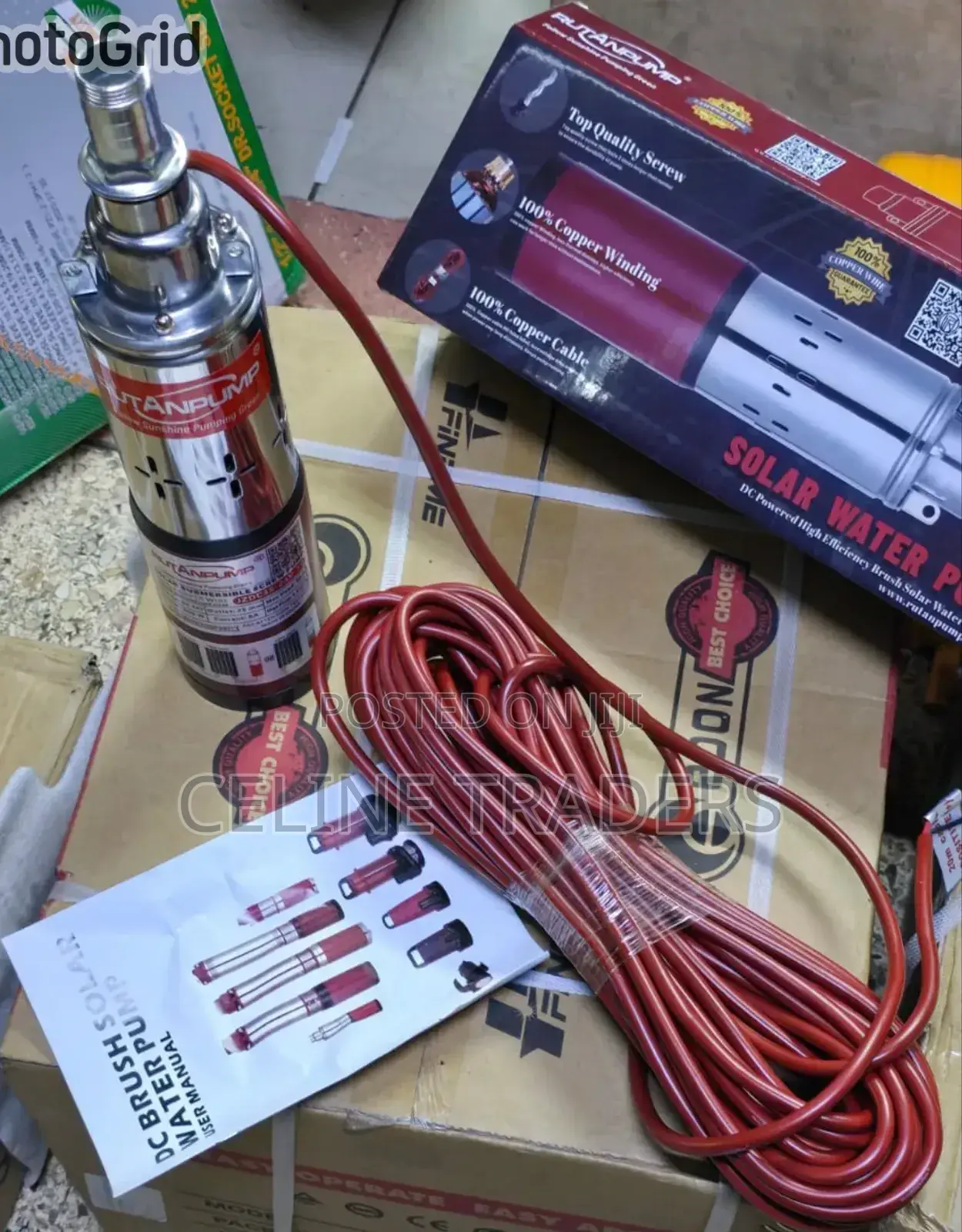 24v Rutant Submasible Pump 250w
