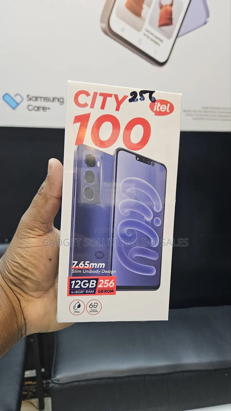 New Itel City 100 256 GB Blue