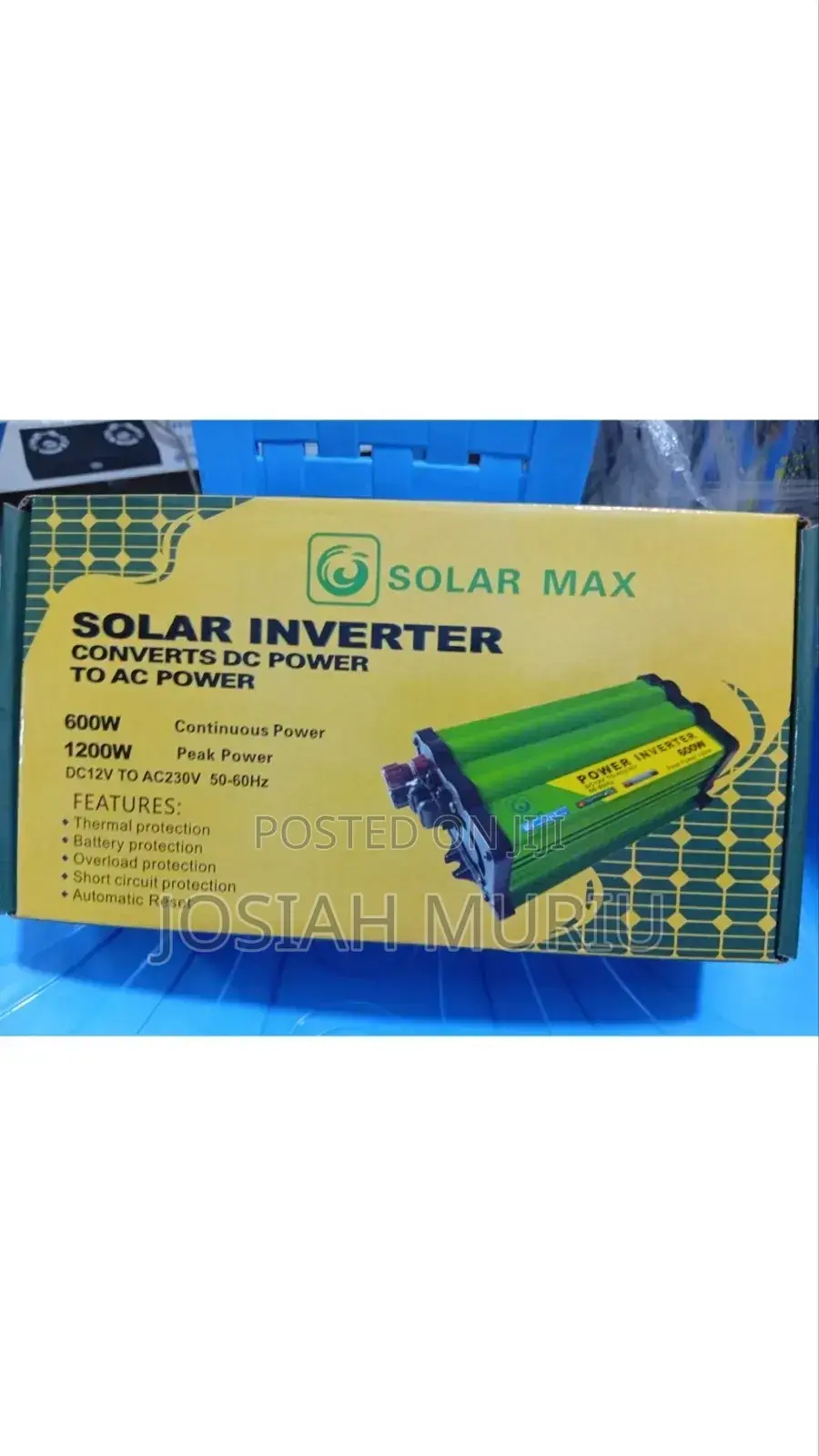 600w Solarmax Solar Inverter – Efficient Power Solution