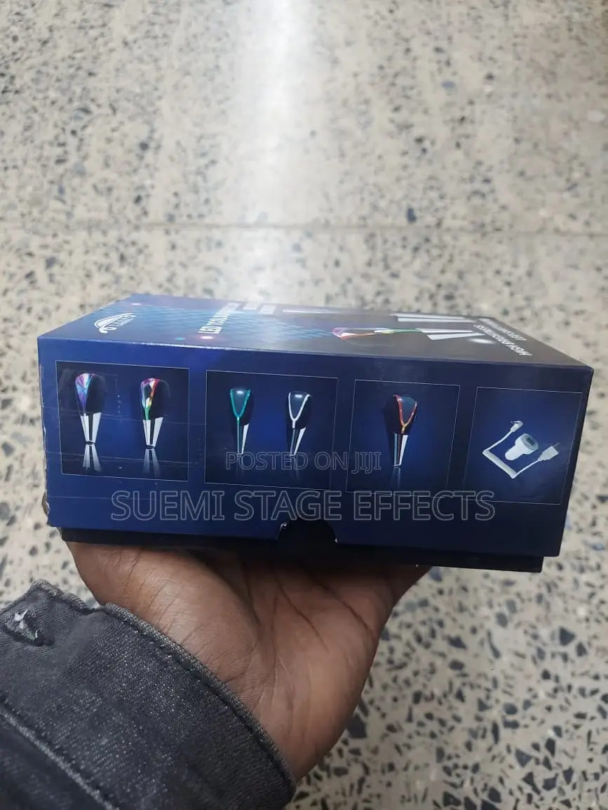 Led Gear Shift Knob With Blue Magic Breathing Light + Usb
