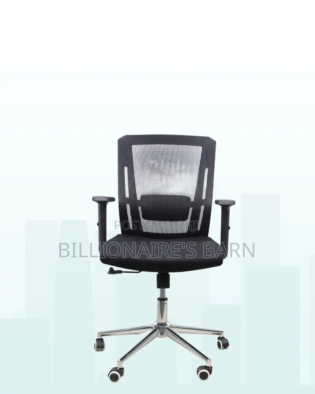 Premium Mid-Back Desk Chair | for Clean, Professional Offices