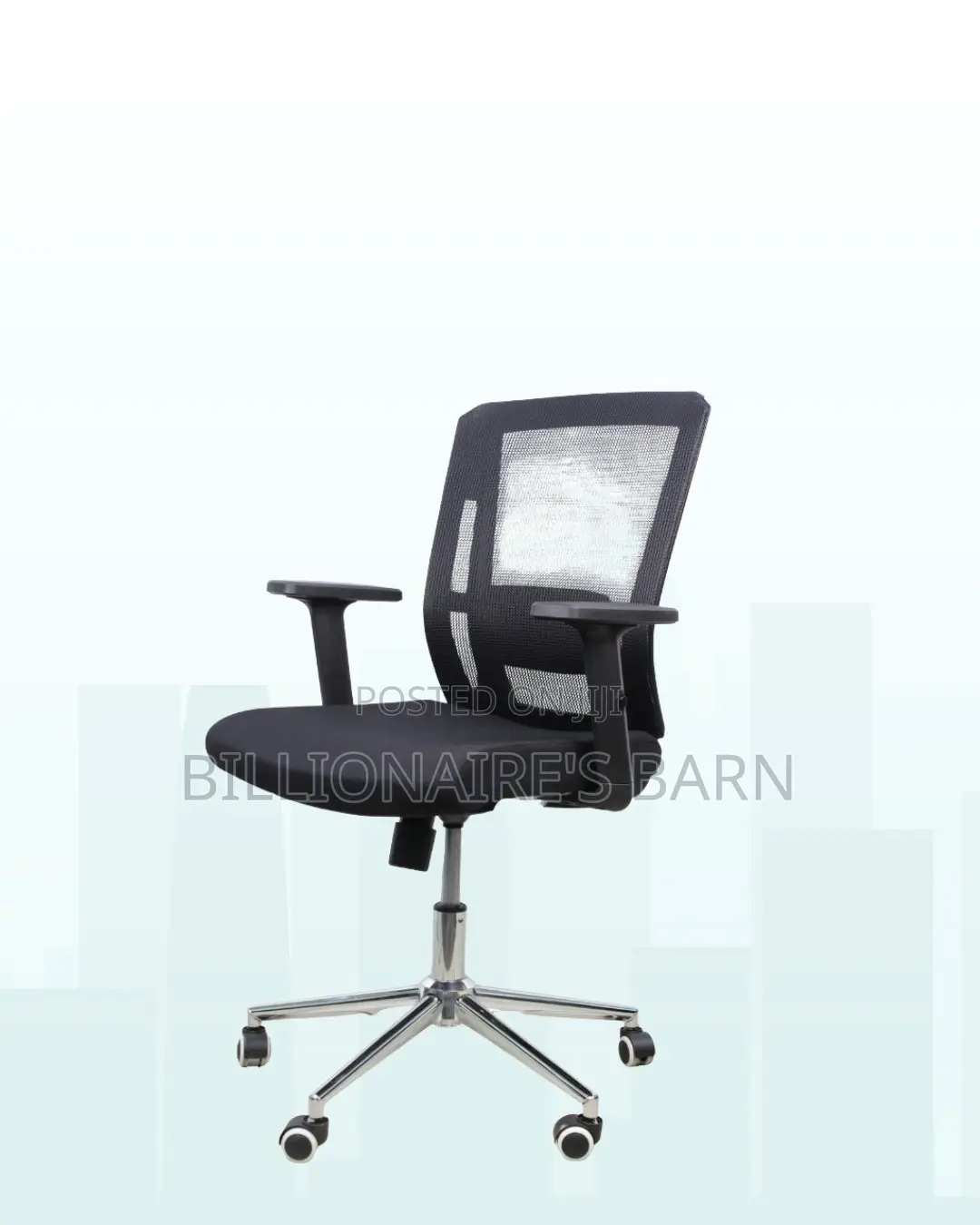 Premium Mid-Back Desk Chair | for Clean, Professional Offices