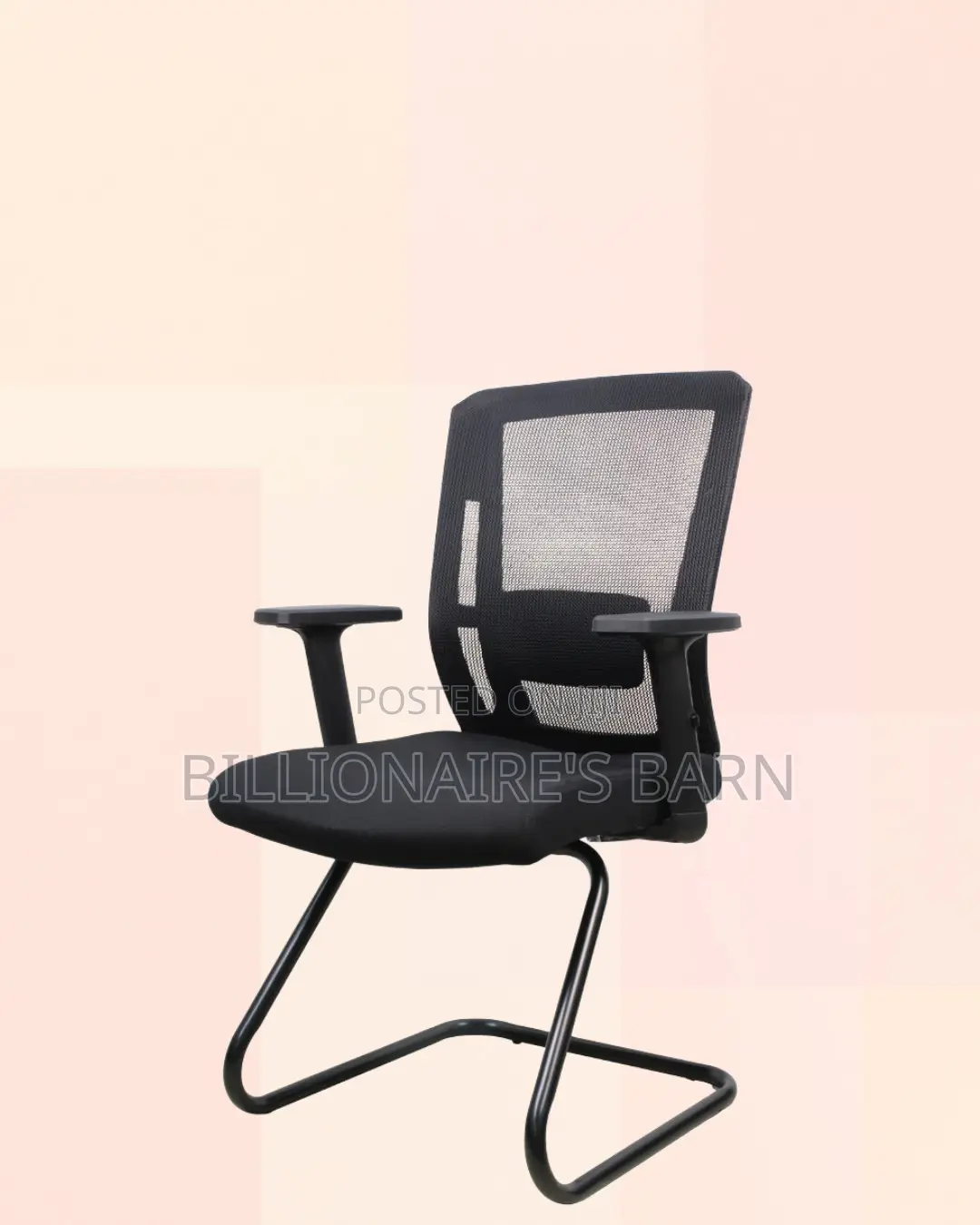 Minimalist Visitor Chair Design | Neat Finish, Comfortable Padding