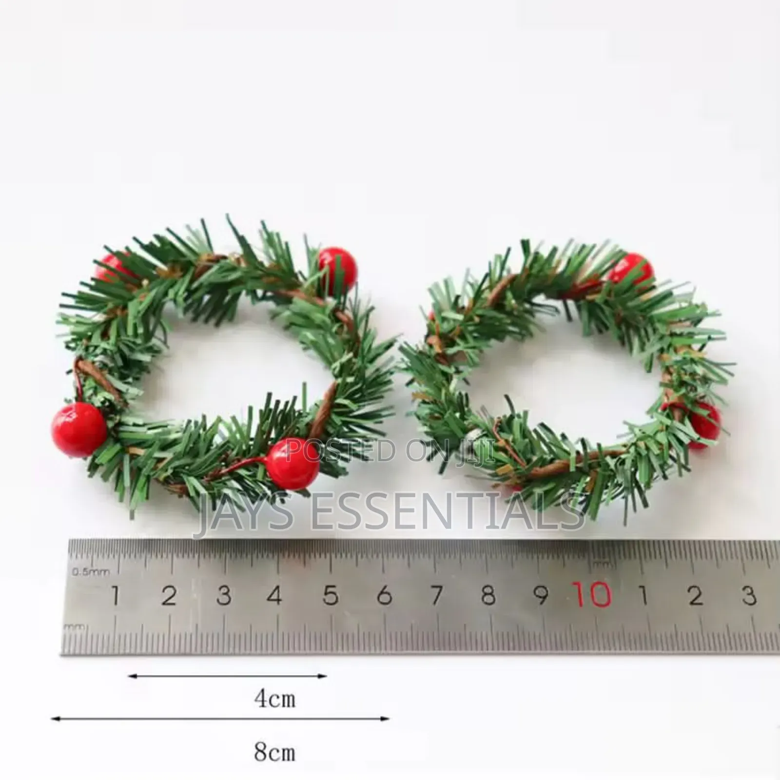 6pc Christmas Napkin Rings