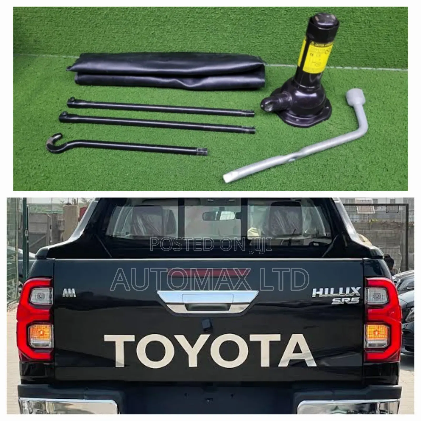 Toyota Hilux Sr5 Trd, Wheel Jack + Handles + Spanner