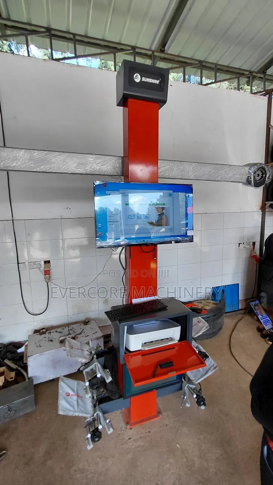 Commercial 3d Wheel Alignment Machine Brand New.
