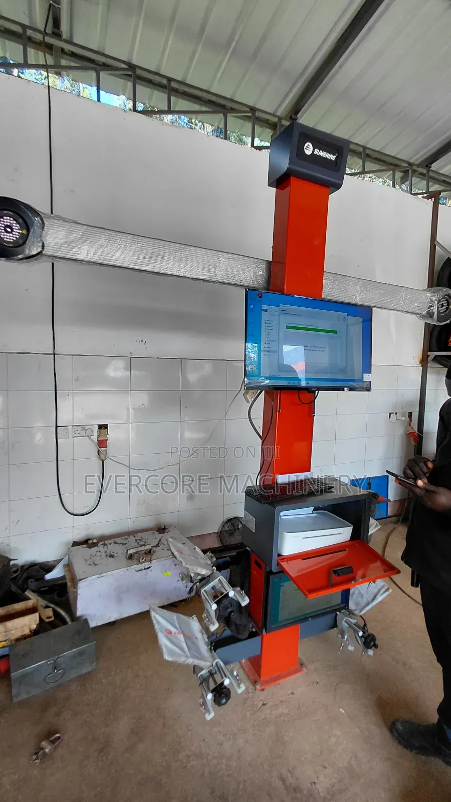 S-M5 3d Computerized Wheel Alignment Machine Brand New Latest.