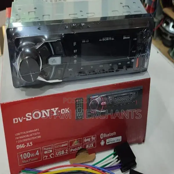 Car Radio/Media Receiver Dv-Sony-Ok DSG-Jl8.