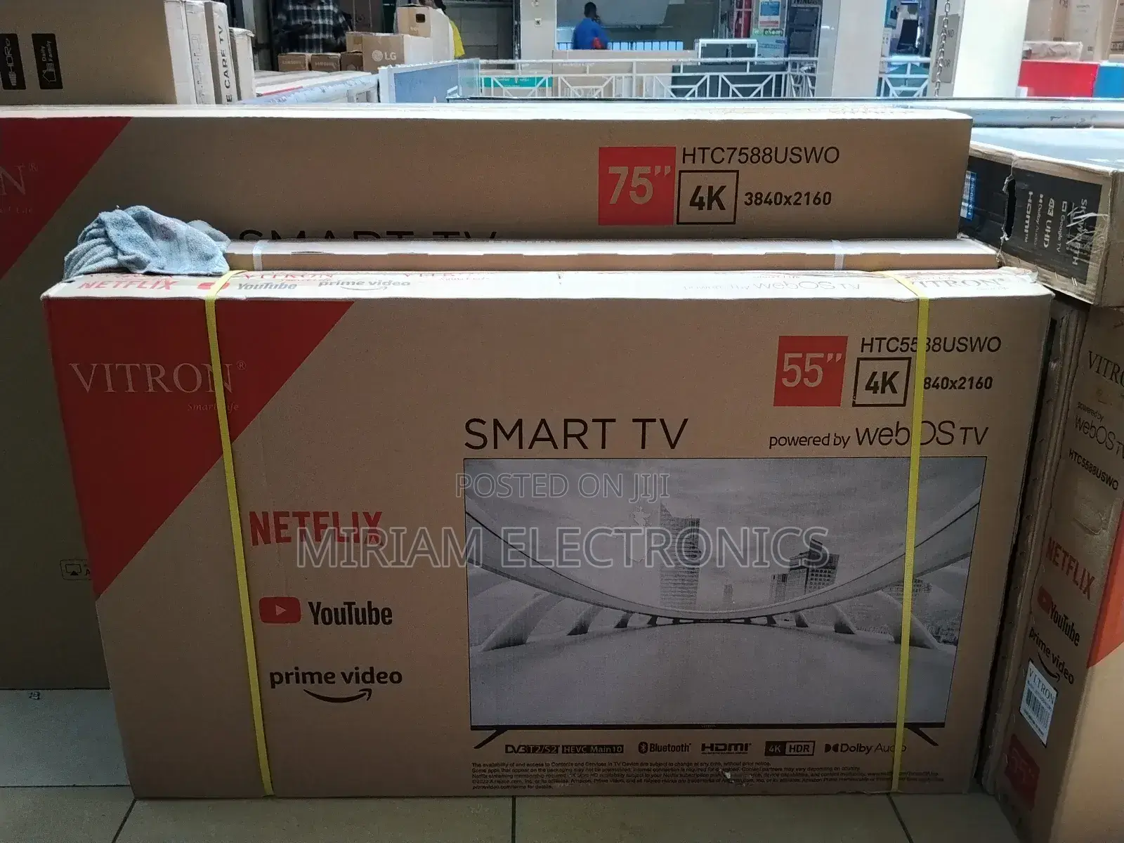 Vitron 55" Smart Webos Uhd Tv
