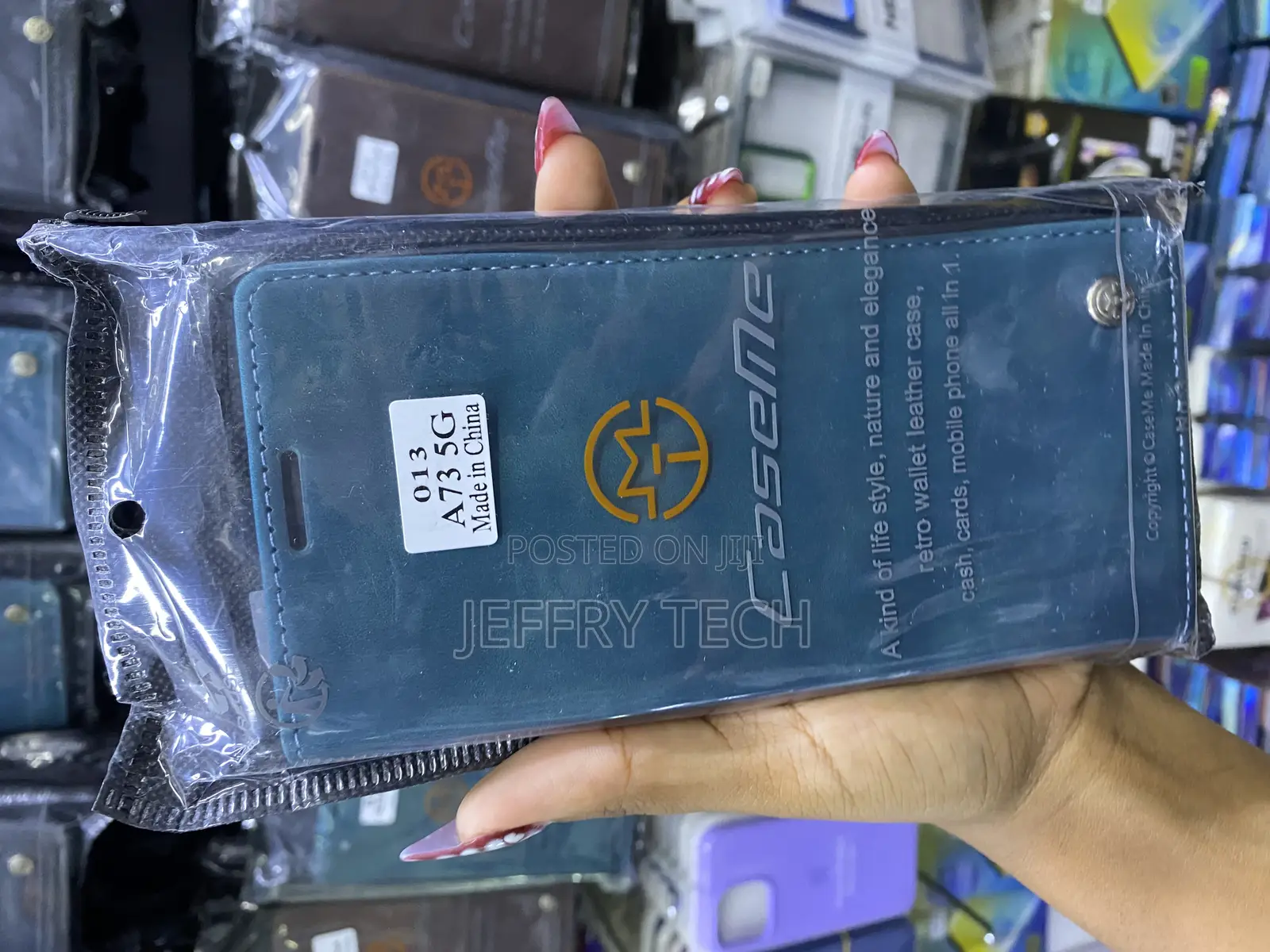 Ferty Samsung Galaxy A73 5g Caseme Flip Leather Case With Card Holder