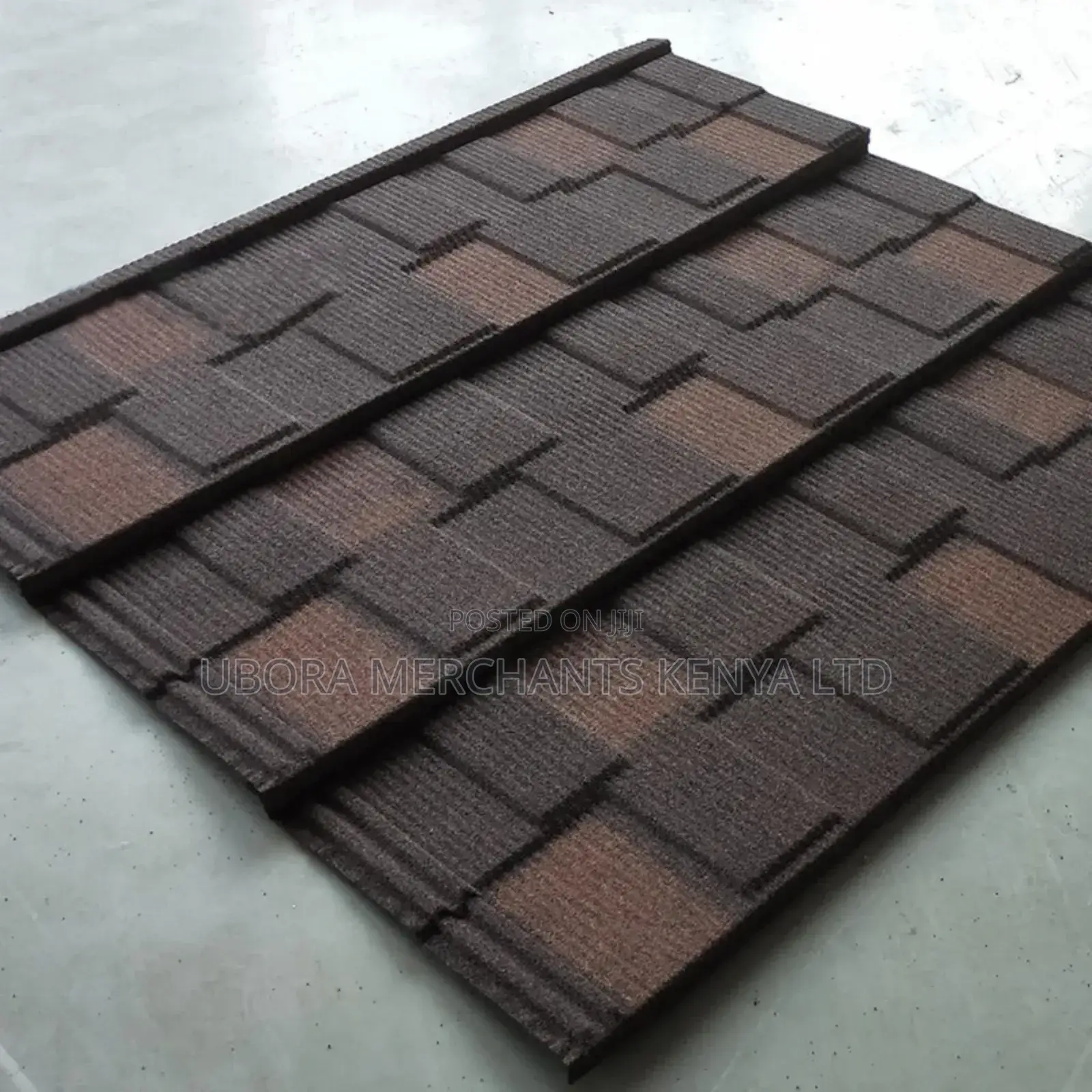 Coffee Brown Shingles Roofing Tiles