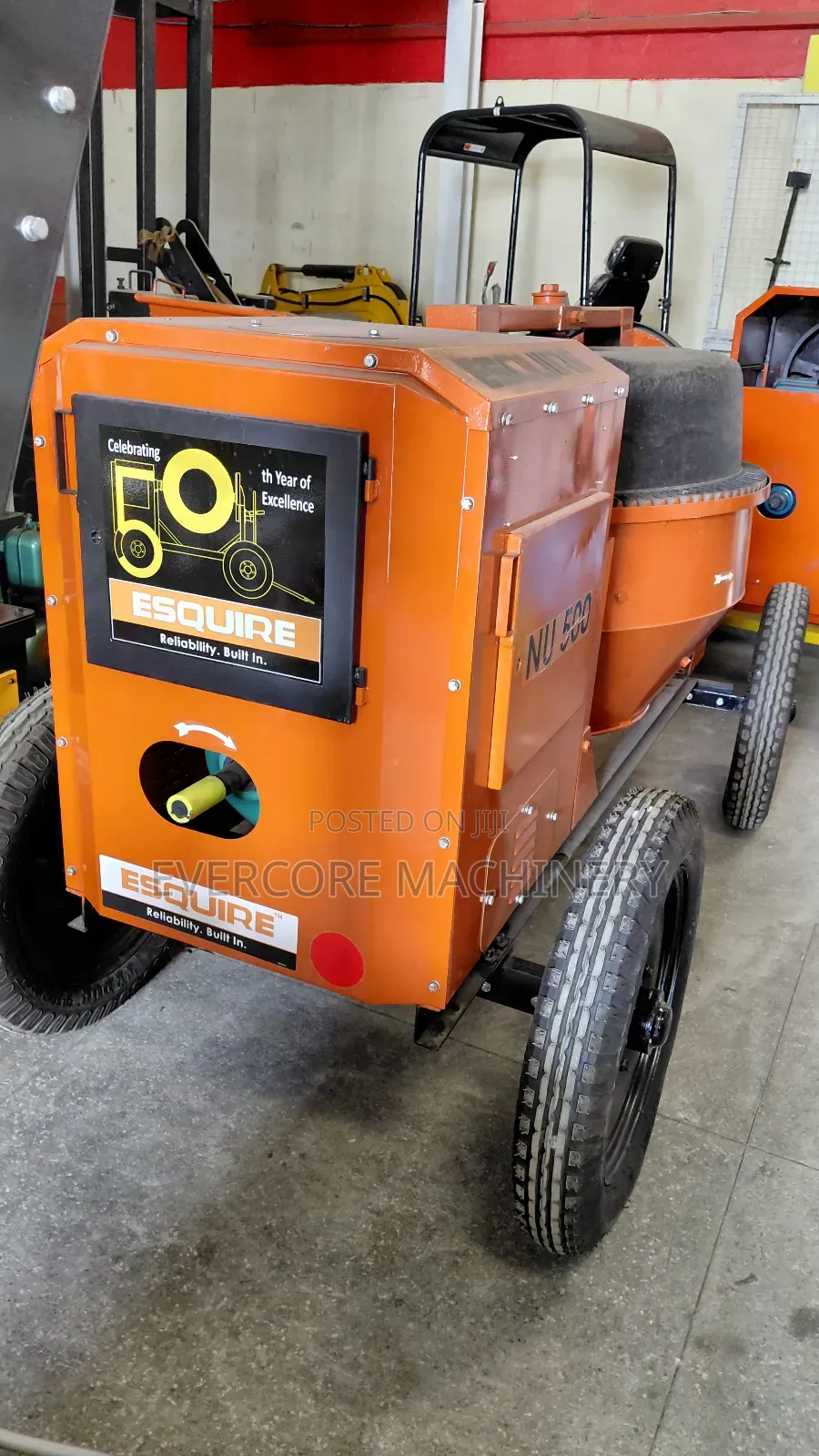 Esquire Indian 500litres Diesel Concrete Mixer.