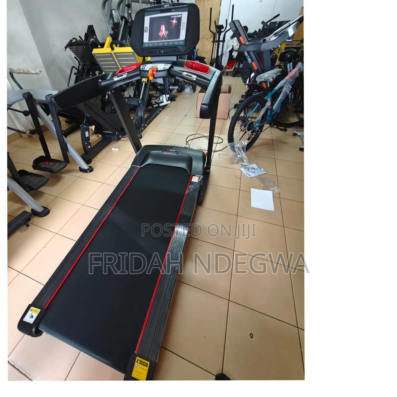 Merc V6 Semi Commercial Smart Treadmill With Wifi and Touchscreen.