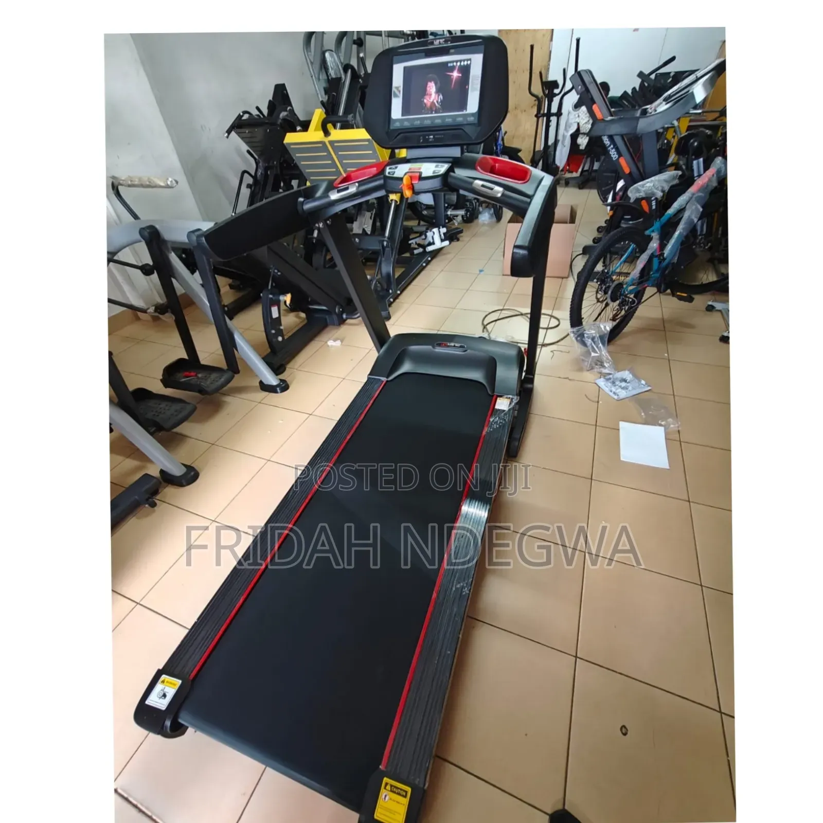 Merc V6 Semi Commercial Smart Treadmill With Wifi and Touchscreen.