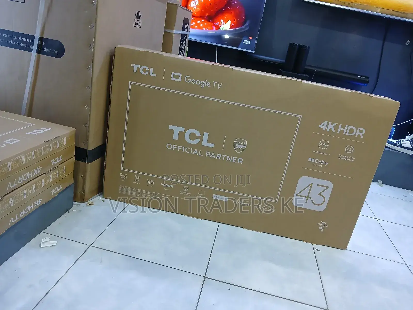TCL 43inches 43v6c Google HDR Frameless Tv