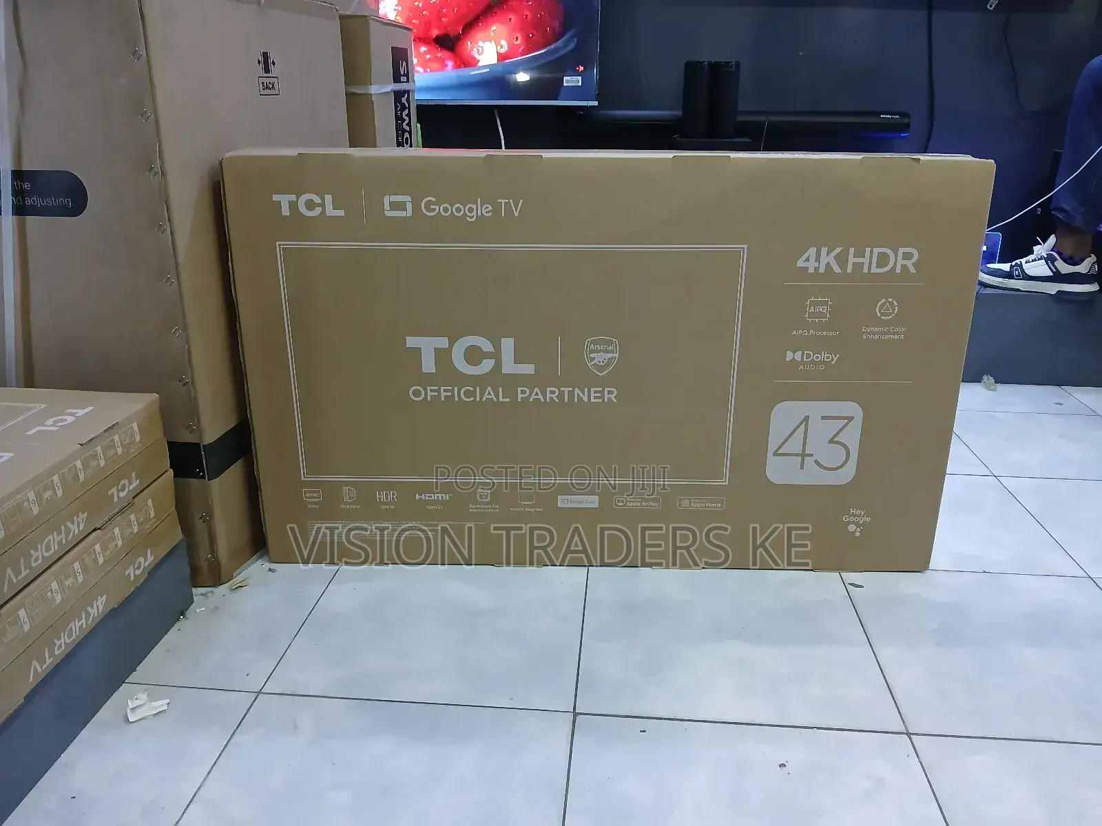 TCL 43inches 43v6c Google HDR Frameless Tv