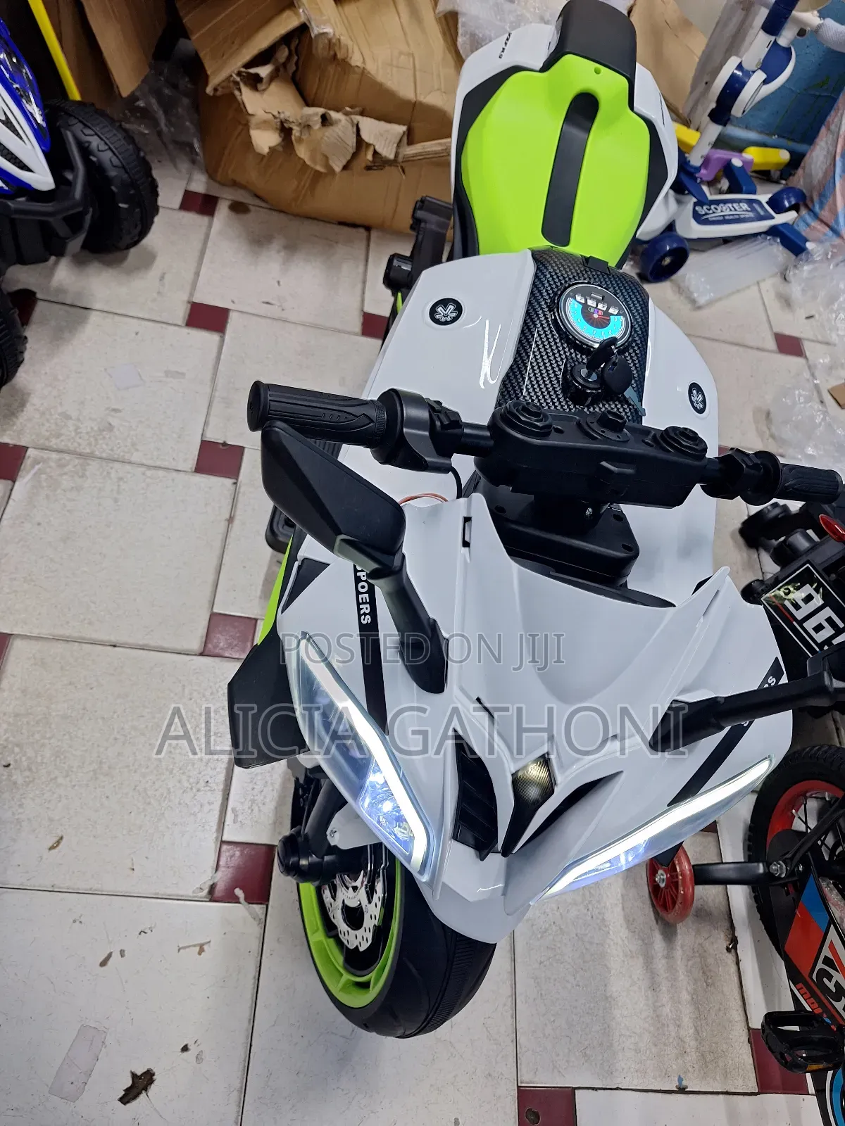 Kids Electric Motorbike Age 3yrs to 1oyrd