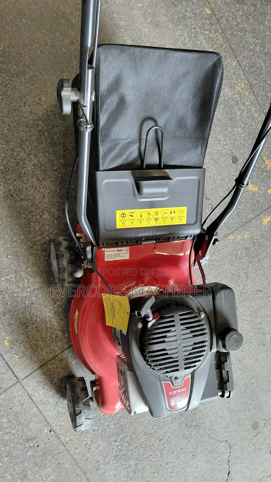 Loncin 123cc Petrol Lawn Mower Machine 16inch Blade.