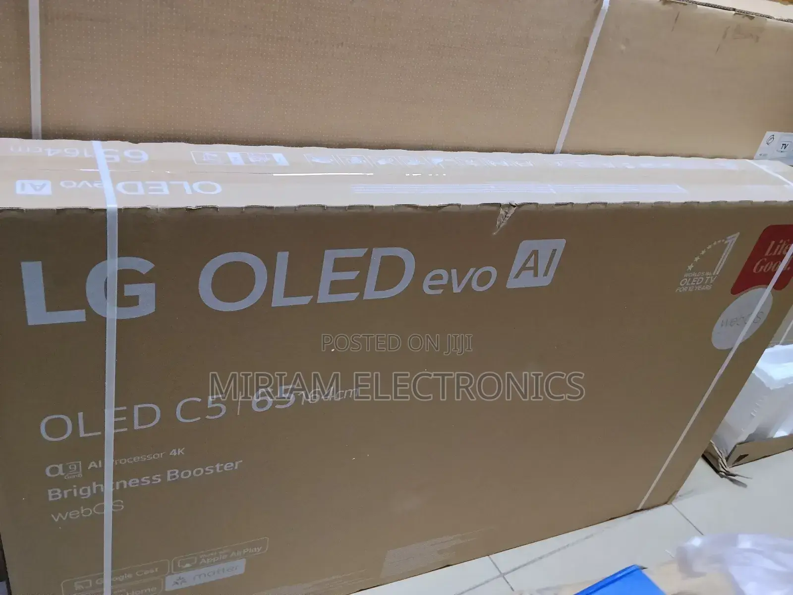 Lg 65" Oled C5 Evo Ai 144hz Smart With Ai Webos 25