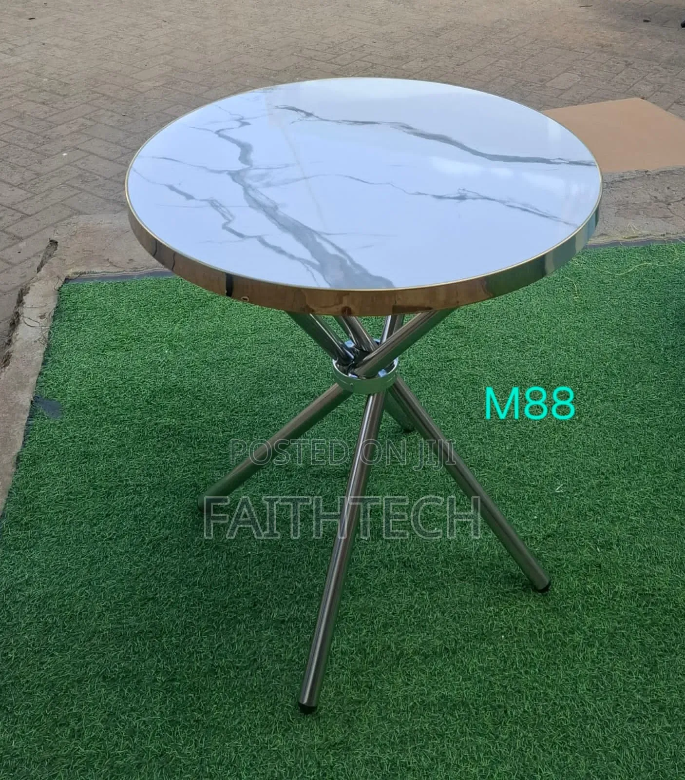 Executive Round Marble Table