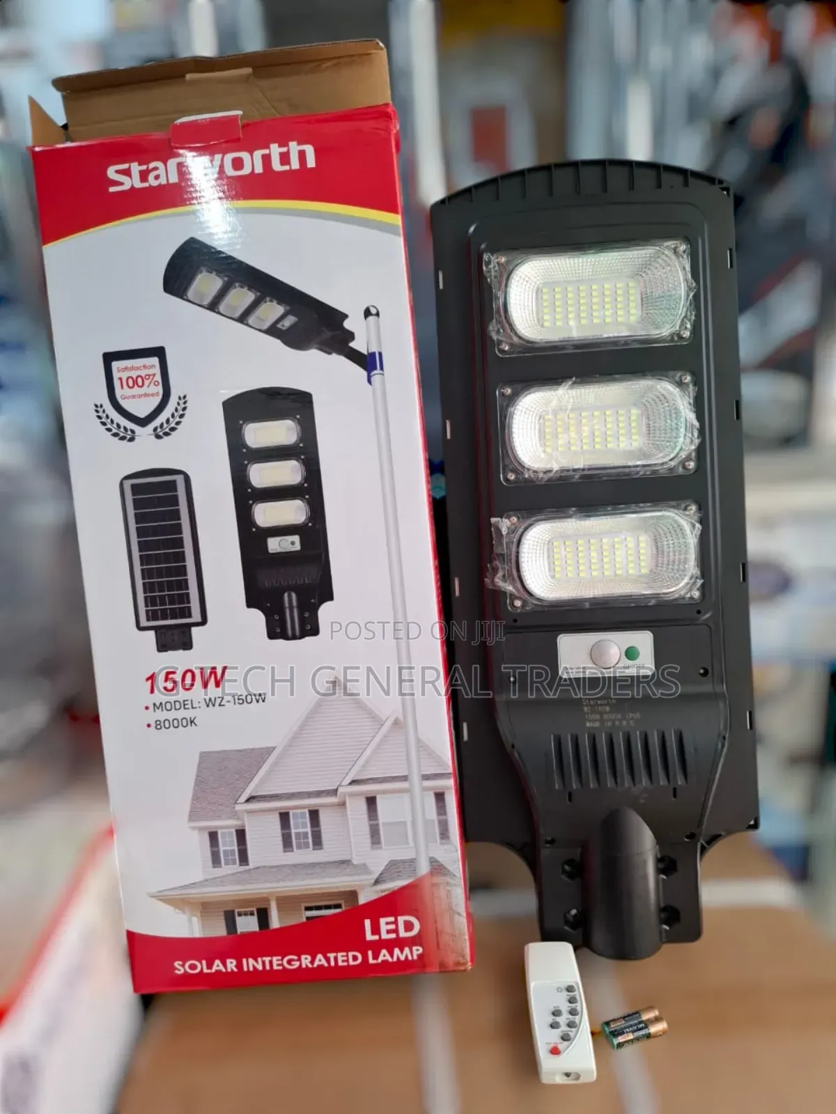 Starworth 150w Solar Integrated Led Street Light