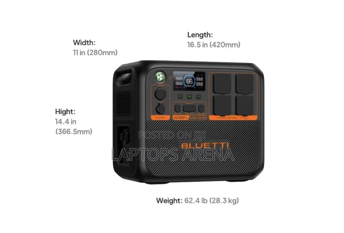 Bluetti Ac200pl 2400w 2304wh Expandable Power Station