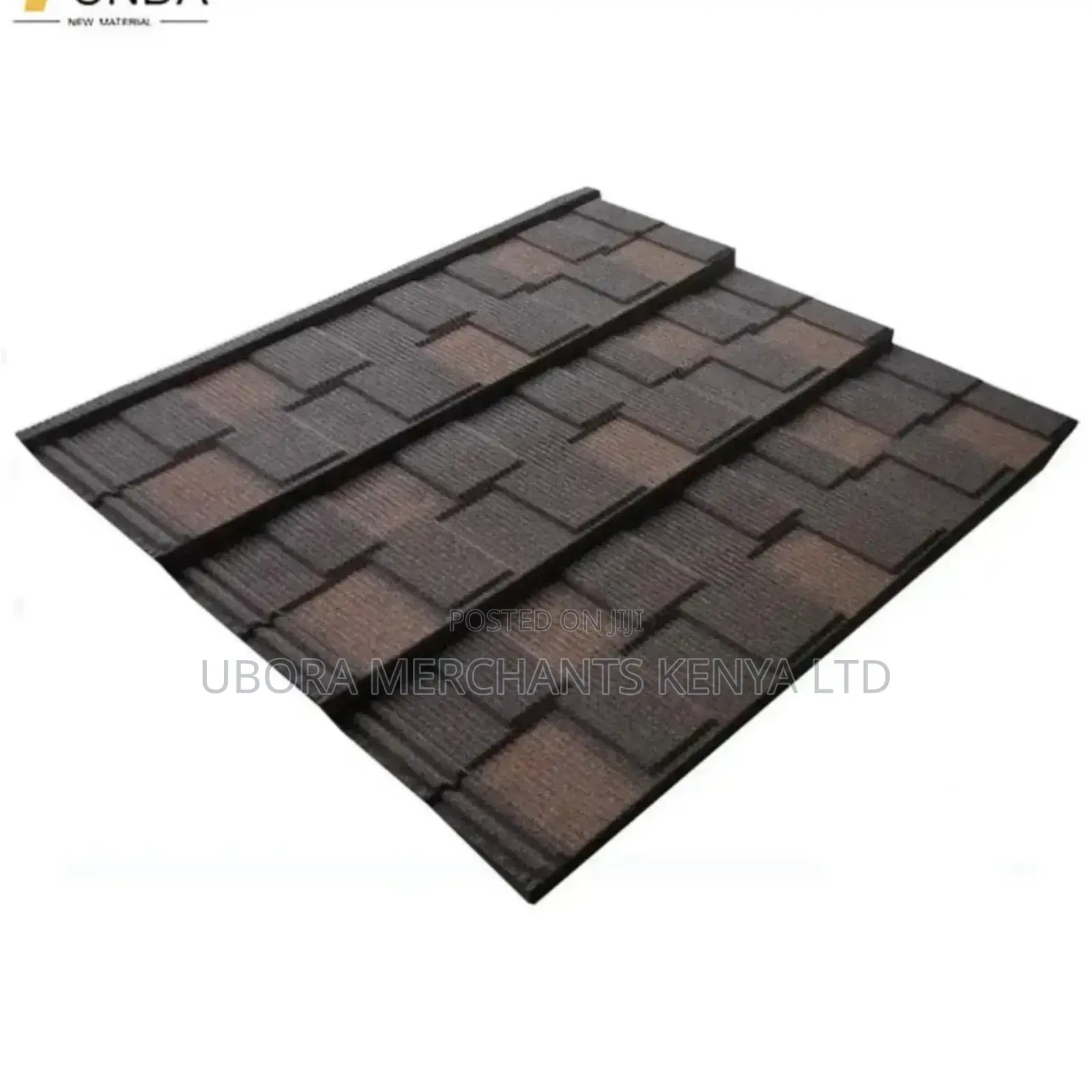 Coffee Brown Patch Stone Coated Roofing Tiles